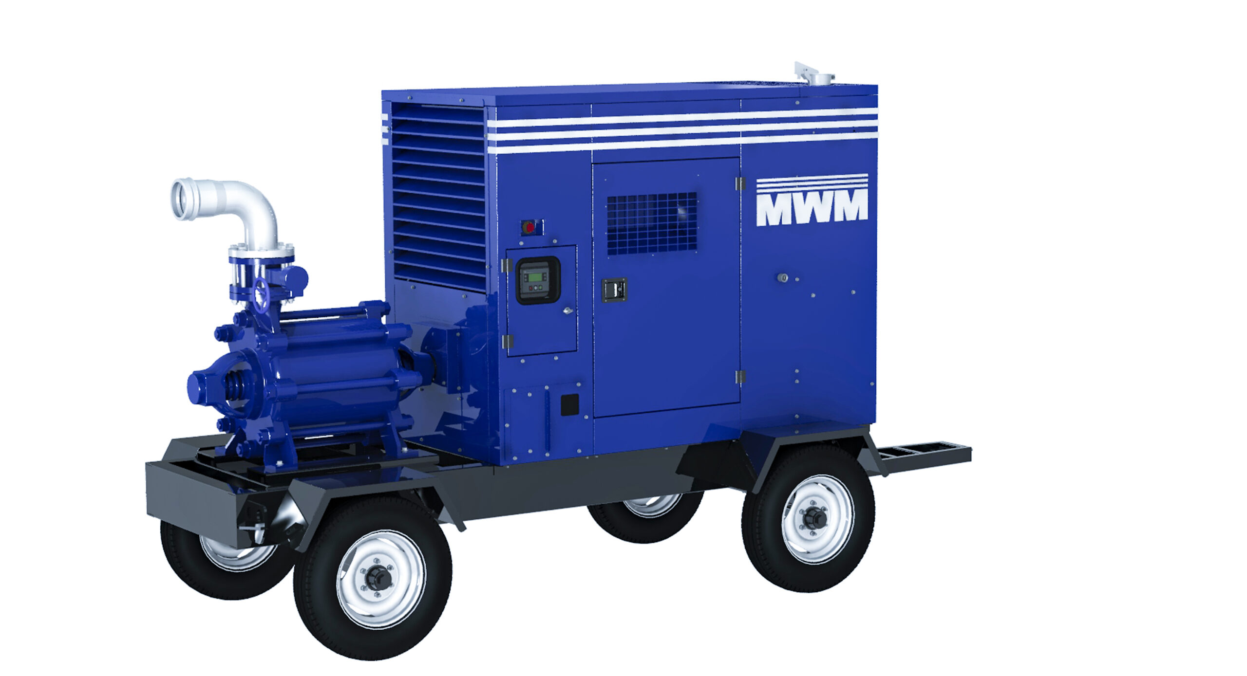 Motobomba Irrigação convencional base móvel